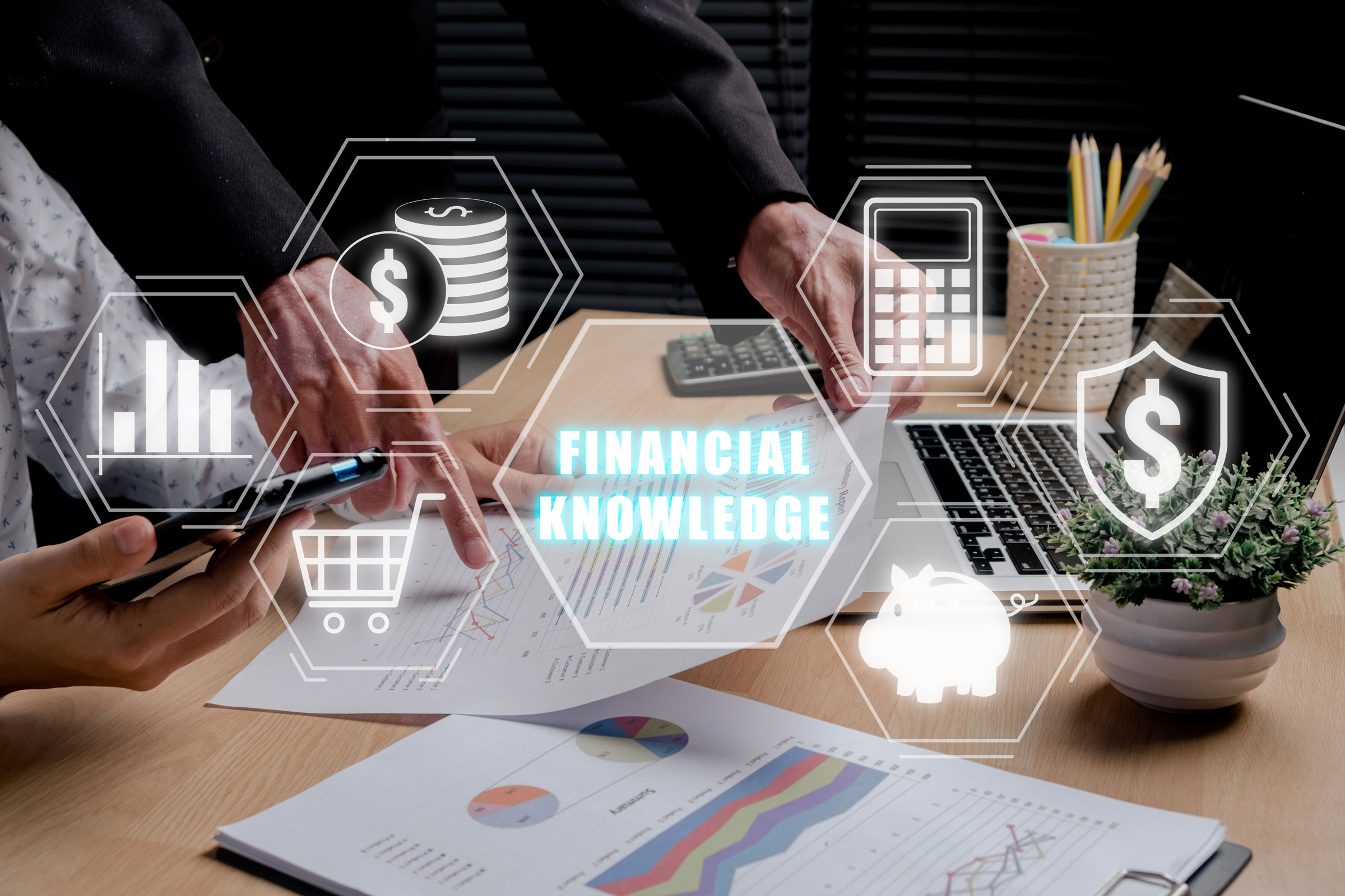 Financial awareness — planning for retirement, life transitions, and business exit strategy